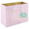 Sac cadeau « Happy Birthday » rose de 19,7 cm de Celebrate It